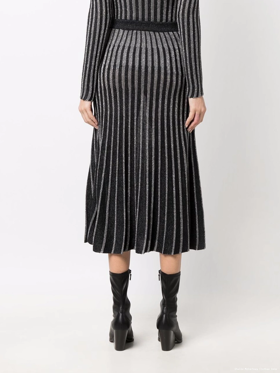 Cheap pleated metallic-threaded skirt McCartney Women Stella 0811